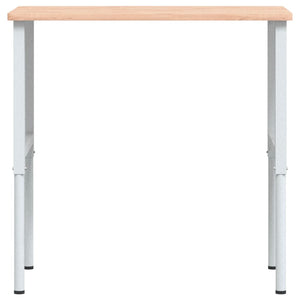 Banco da Lavoro 100x60x(71,5-98) cm Legno Faggio Rettangolare