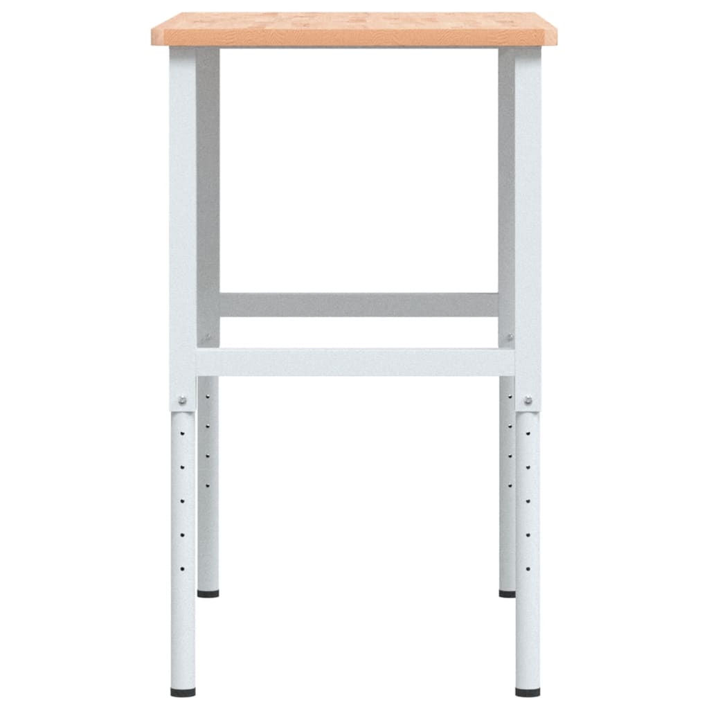 Banco da Lavoro 100x60x(71,5-98) cm Legno Faggio Rettangolare 3309704