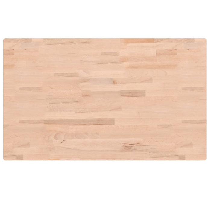 Banco Lavoro 100x60x(73-99,5) cm Legno di Faggio Rettangolare 3309705