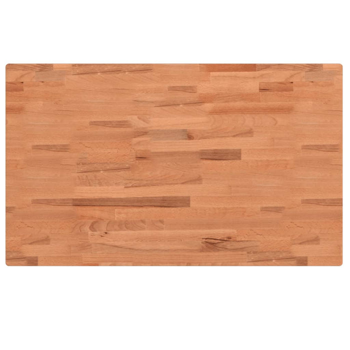 Banco Lavoro 100x60x(73-99,5) cm Legno di Faggio Rettangolare