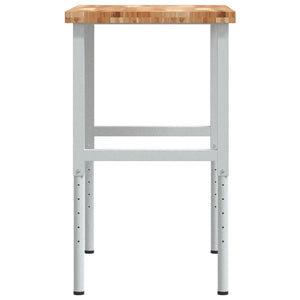 Banco Lavoro 100x60x(73-99,5) cm Legno di Acacia Rettangolare 3309715