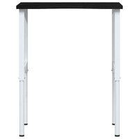 Banco Lavoro Marrone Scuro 80x60x(71,5-98) cm Legno di Rovere 3309720