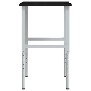 Banco Lavoro Marrone Scuro 100x60x(71,5-98) cm Legno di Rovere 3309721