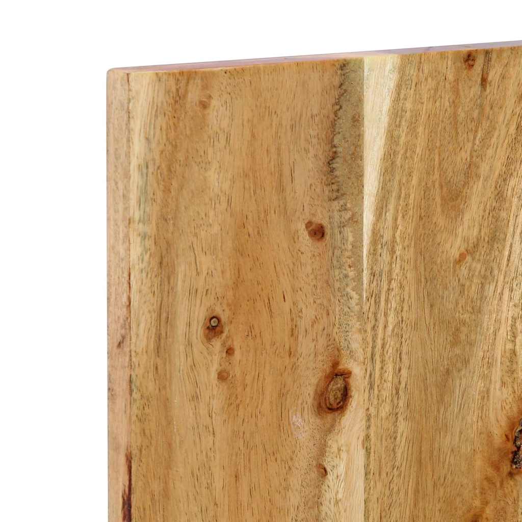 Testiera-Testata-Testiera Decorativa 120 cm in Legno Massello di Acacia