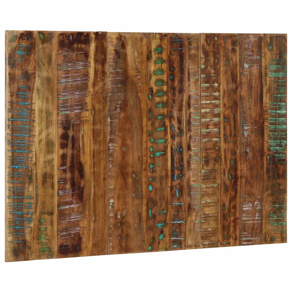 vidaXL Testiera Multicolore 120 cm in Legno Massello Recupero