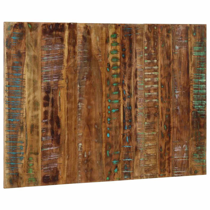 vidaXL Testiera Multicolore 120 cm in Legno Massello Recupero