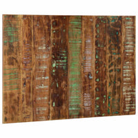 vidaXL Testiera Multicolore 120 cm in Legno Massello Recupero