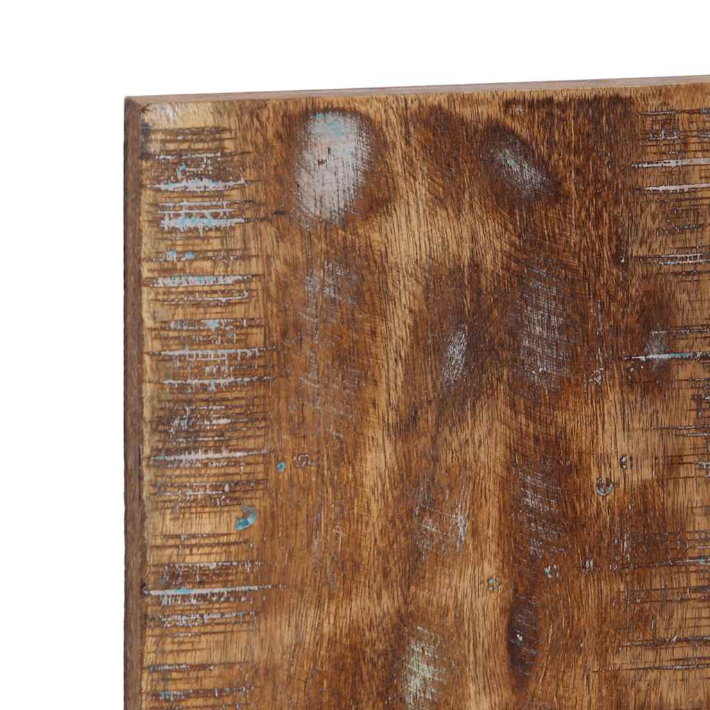 vidaXL Testiera Multicolore 120 cm in Legno Massello Recupero