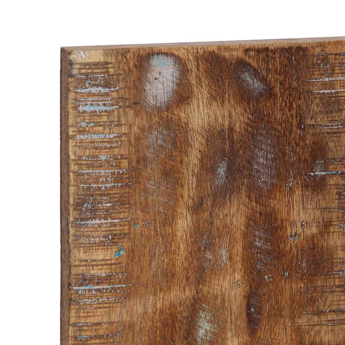 vidaXL Testiera Multicolore 120 cm in Legno Massello Recupero