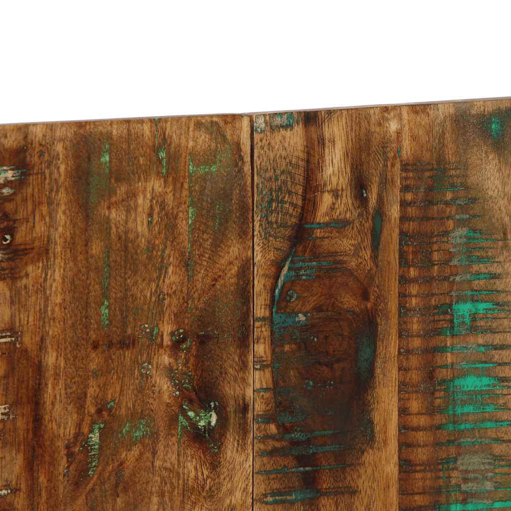 vidaXL Testiera Multicolore 120 cm in Legno Massello Recupero