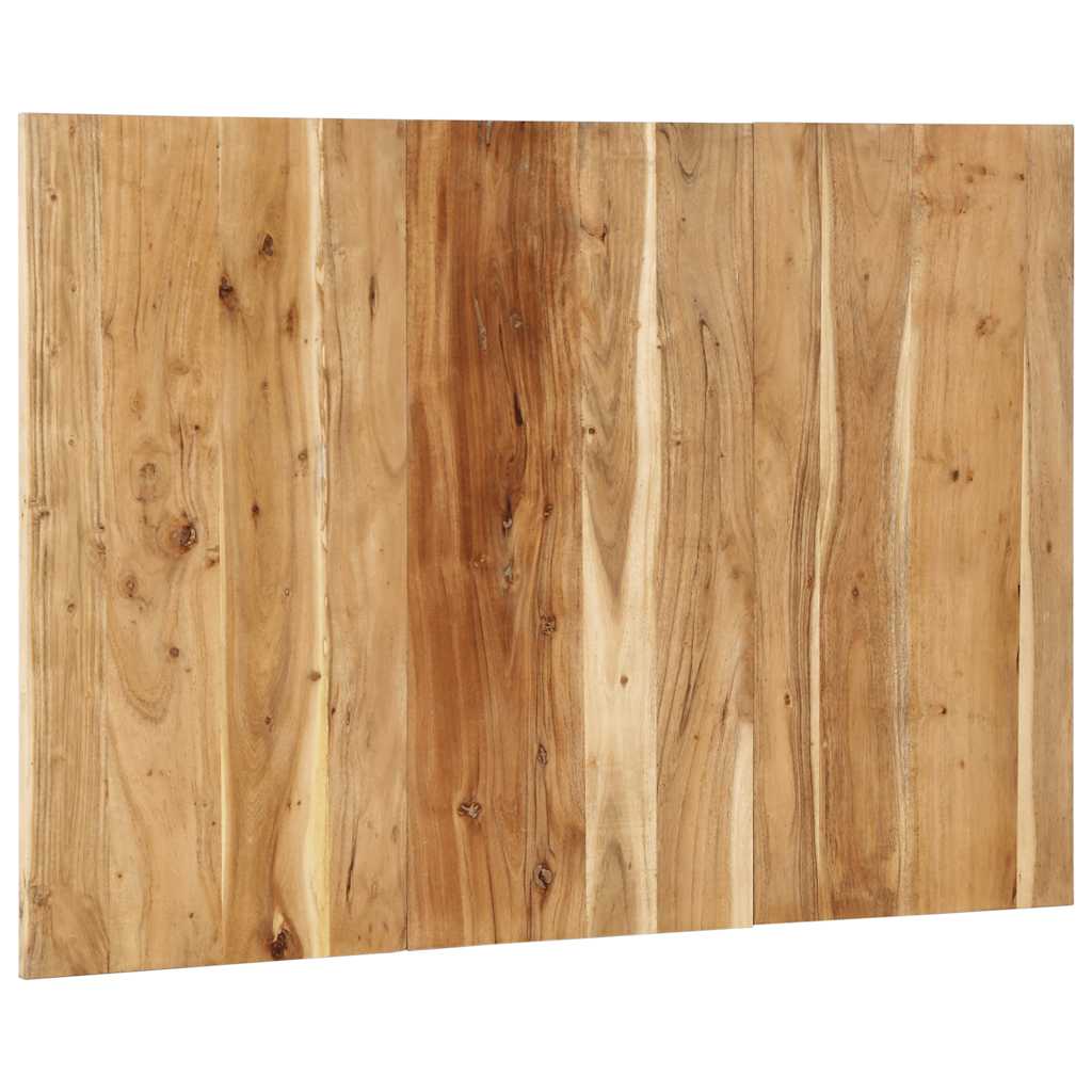 vidaXL Testiera 120 cm in Legno Massello di Acacia