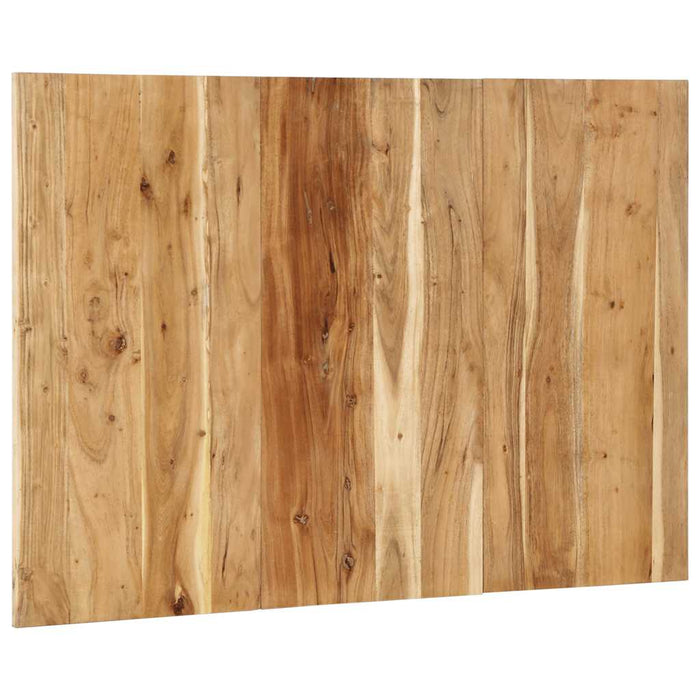 vidaXL Testiera 120 cm in Legno Massello di Acacia