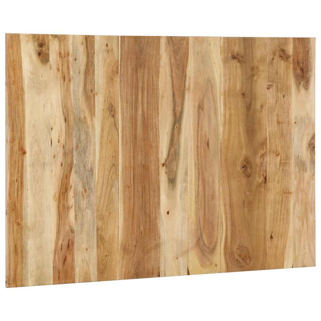 vidaXL Testiera 120 cm in Legno Massello di Acacia