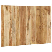 vidaXL Testiera 120 cm in Legno Massello di Acacia