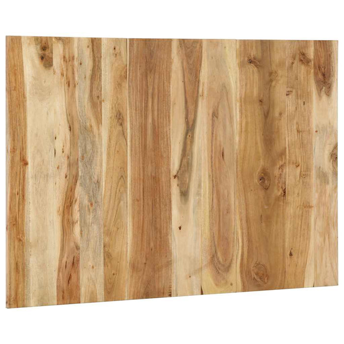 vidaXL Testiera 120 cm in Legno Massello di Acacia