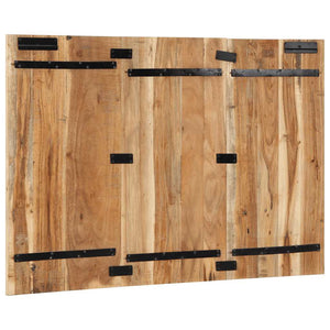 vidaXL Testiera 120 cm in Legno Massello di Acacia