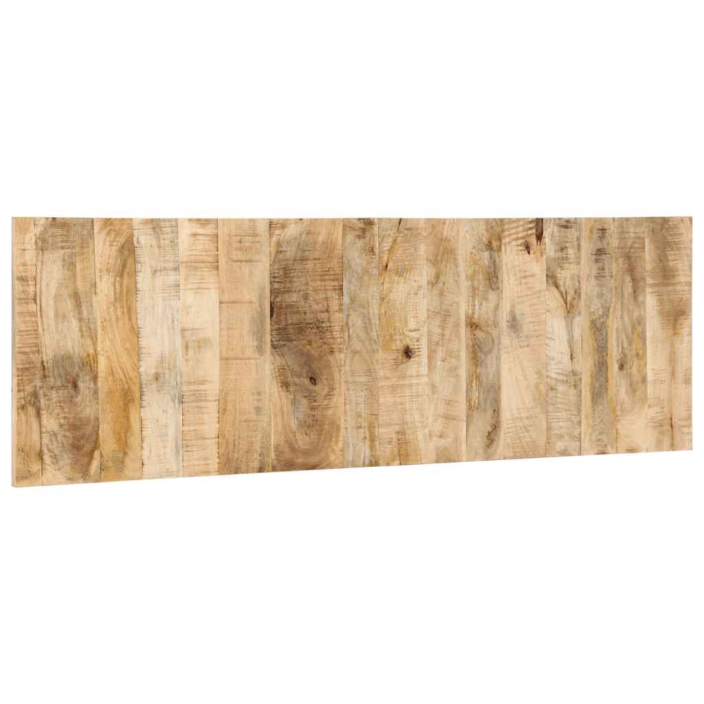 Testiera 160 cm in Legno Massello di Mango Grezzo 4017503