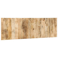 Testiera 160 cm in Legno Massello di Mango Grezzo 4017503