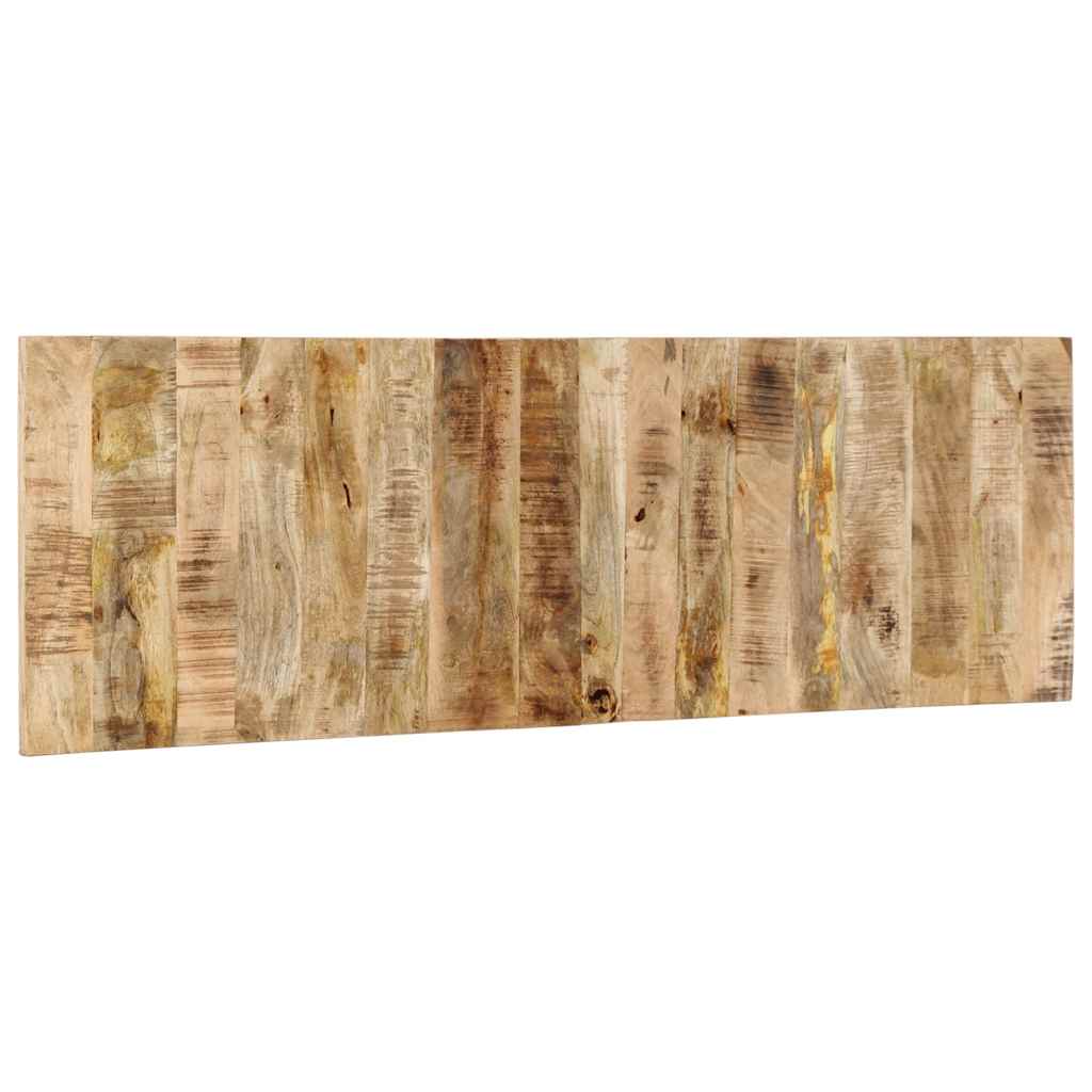 Testiera 160 cm in Legno Massello di Mango Grezzo 4017503