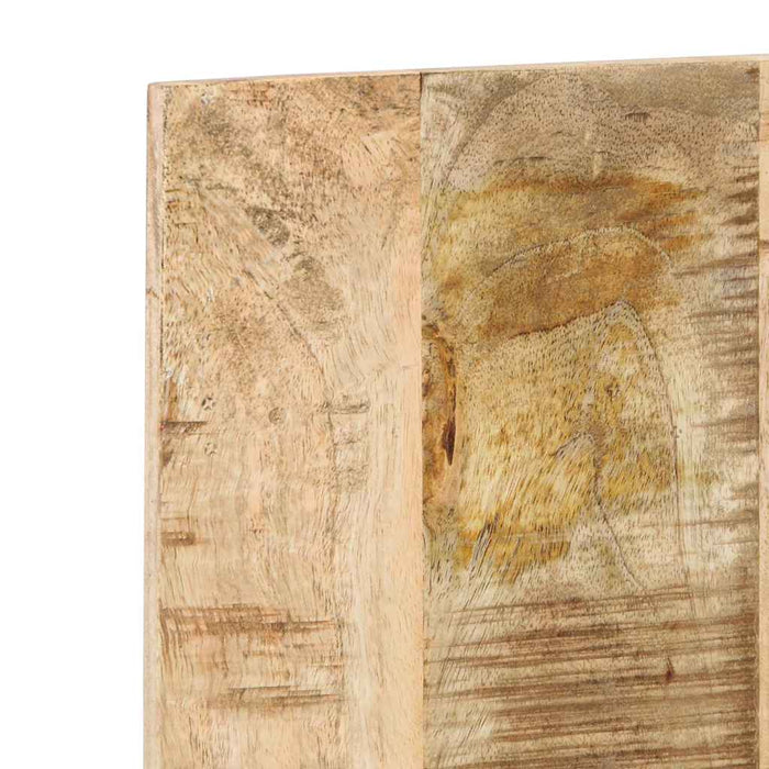 Testiera 160 cm in Legno Massello di Mango Grezzo 4017503