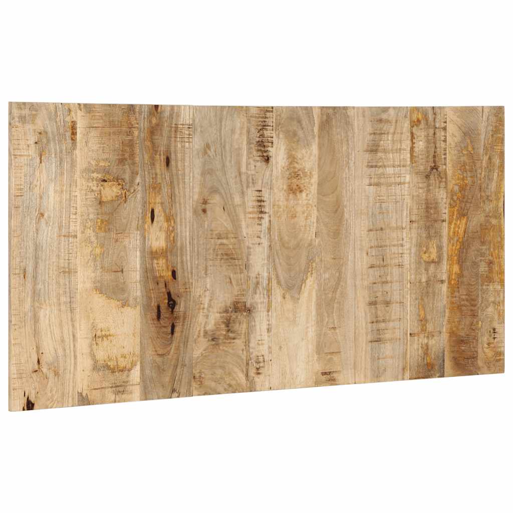 Testiera 160 cm in Legno Massello di Mango Grezzo 4017506