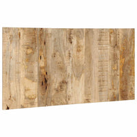 Testiera 160 cm in Legno Massello di Mango Grezzo 4017506