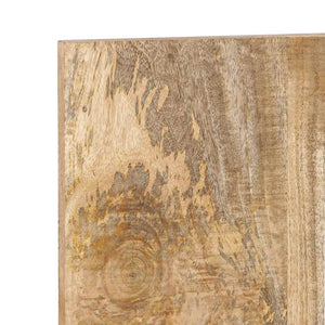 Testiera 160 cm in Legno Massello di Mango Grezzo 4017506