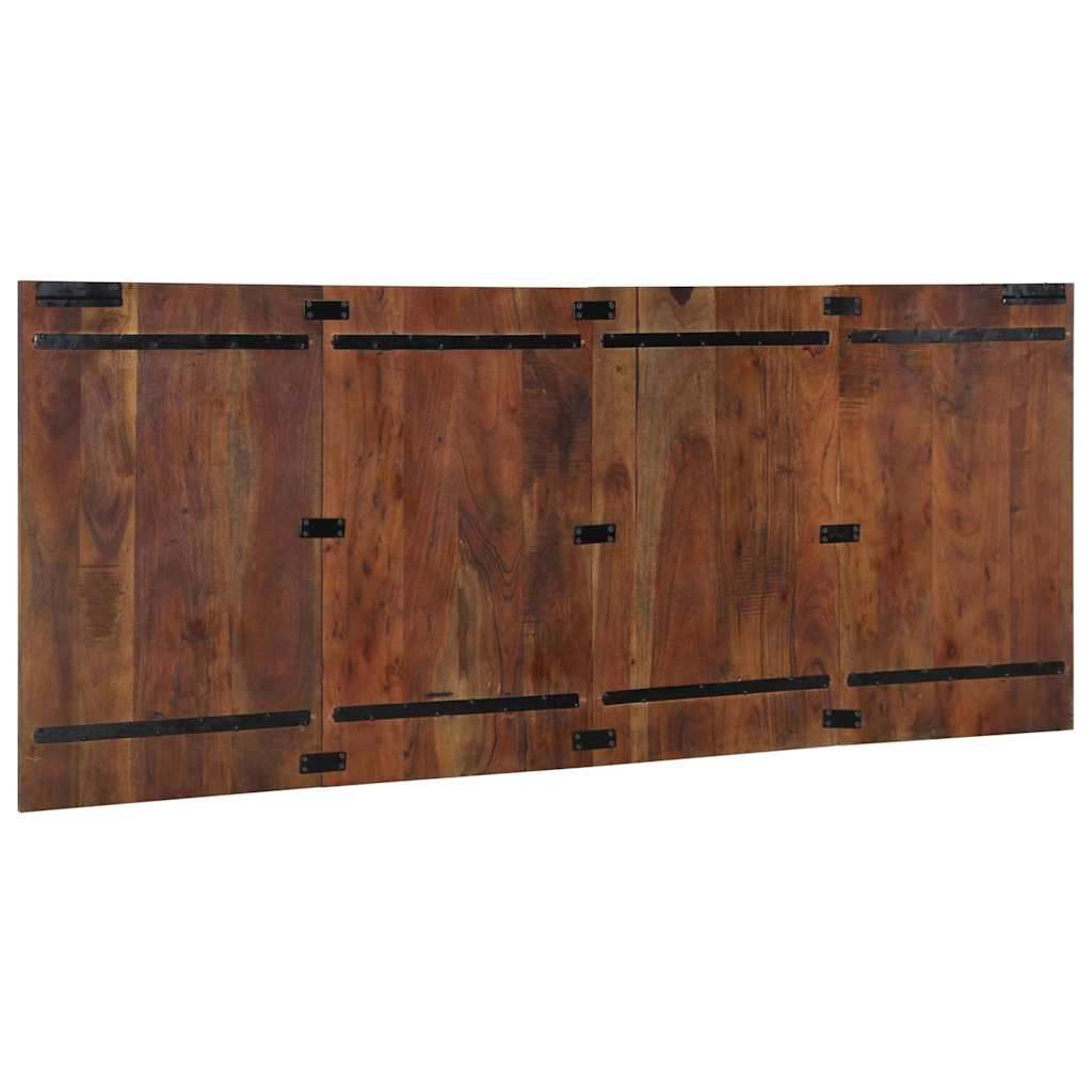 Testiera Multicolore 200 cm in Legno Massello Recupero 4017519