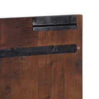 Testiera Multicolore 200 cm in Legno Massello Recupero 4017519