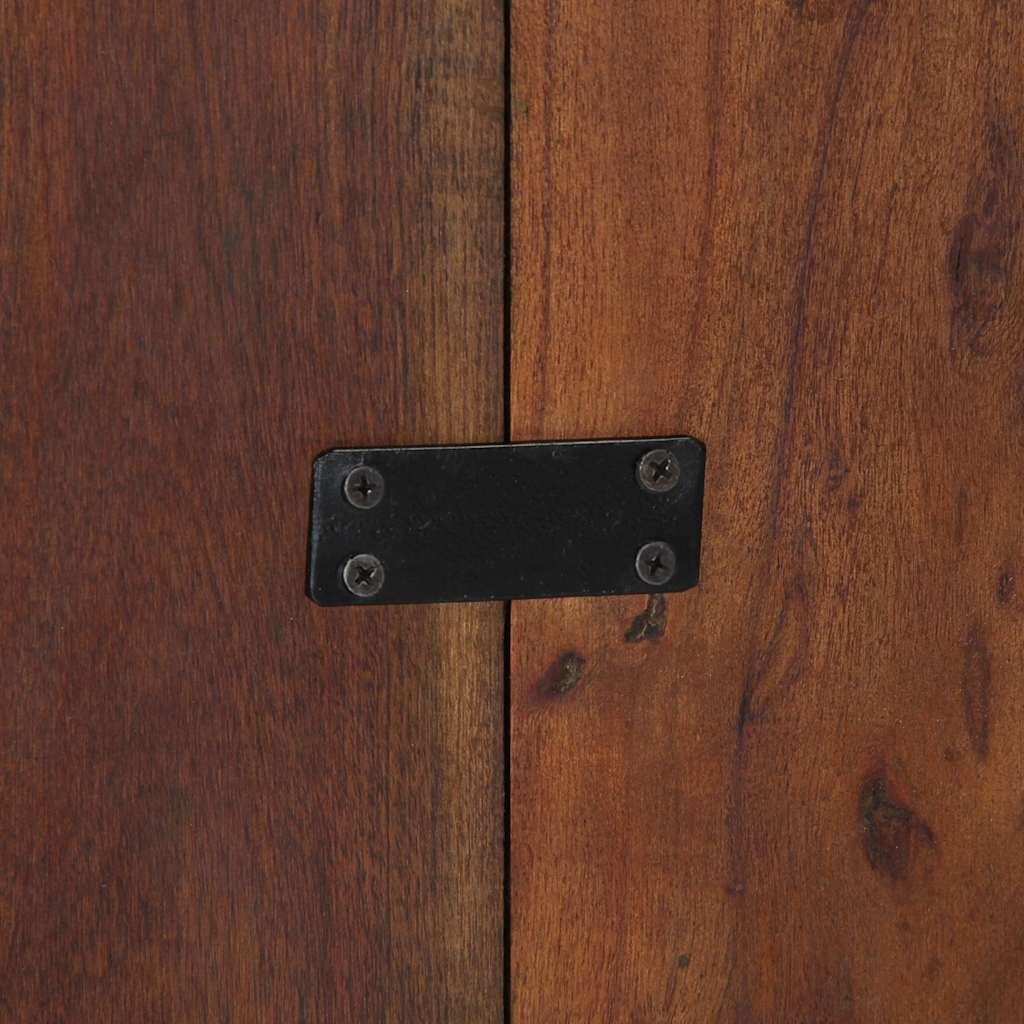 Testiera Multicolore 200 cm in Legno Massello Recupero 4017519