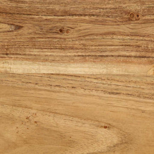 Comodino-Tavolino da notte 50x27x50 cm in Legno Massello di Acacia 319761