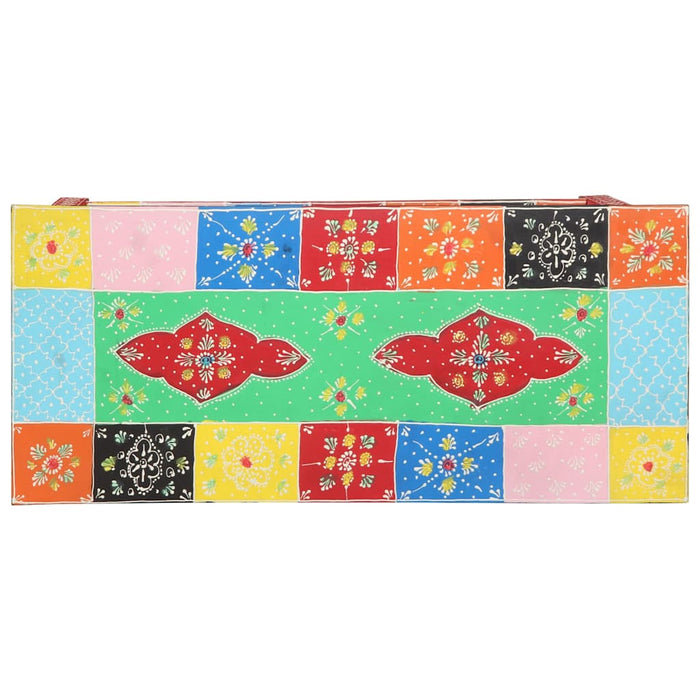 Tavolo consolle Multicolore 80 x 35 x 76 cm Legno multistrato 4017566