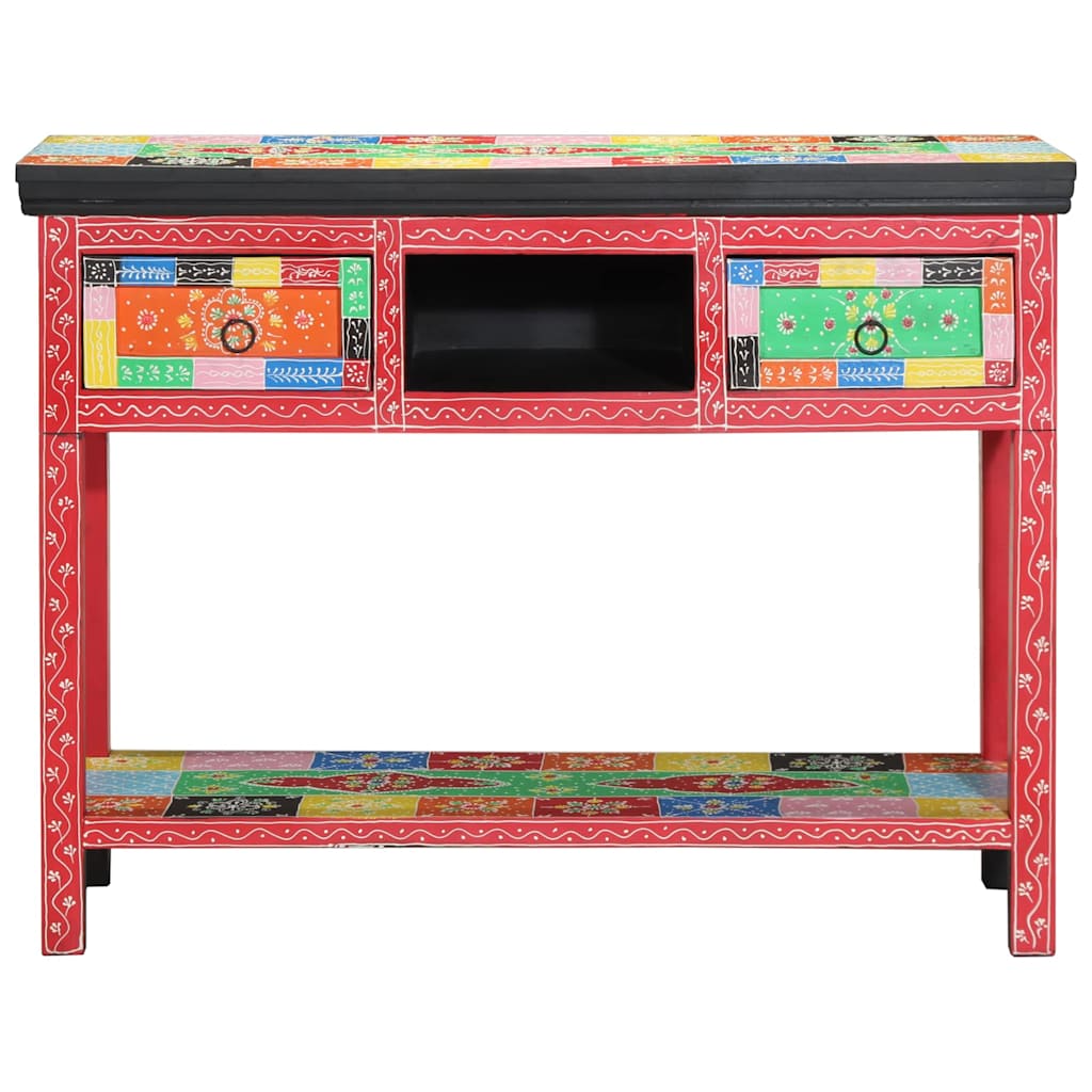 Tavolo consolle con cassetto Multicolore 100 x 30 x 75 cm 4017567