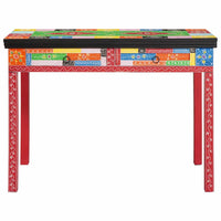 Scrivania  100x50x75 cm in Legno Massello di Mango 4017581