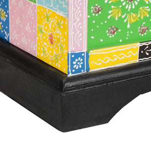 Scatola di Stoccaggio  60x40x40 cm Legno Massello di Mango 4017590