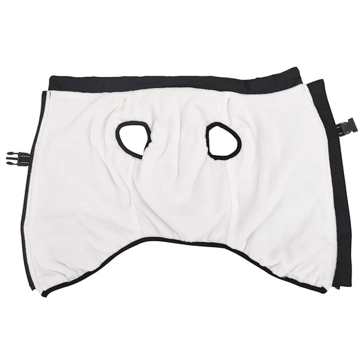 Cappotto Cani con Imbracatura Impermeabile Riflettente Nero L48 4019646