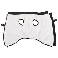 vidaXL Cappotto Cani con Imbracatura Impermeabile Riflettente Nero L52