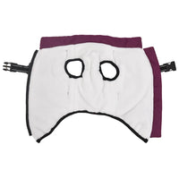 vidaXL Cappotto Cani Imbracatura Impermeabile Riflettente Viola L28