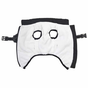 Cappotto Cani con Imbracatura Impermeabile Riflettente Nero L40 4019911