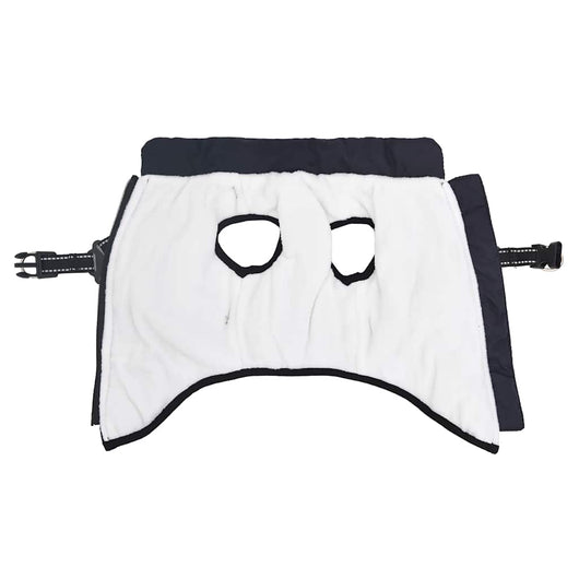 Cappotto Cani Imbracatura Impermeabile Riflettente Blu Navy L24 4019913