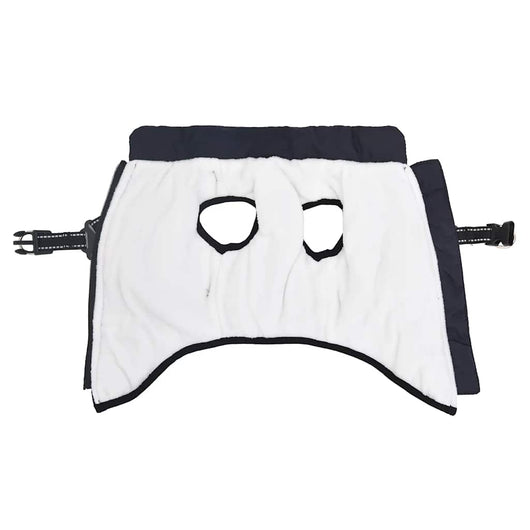 Cappotto Cani Imbracatura Impermeabile Riflettente Blu Navy L32 4019915