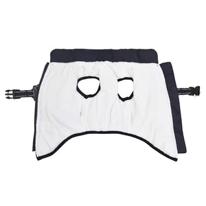 vidaXL Cappotto Cani Imbracatura Impermeabile Riflettente Blu Navy L32