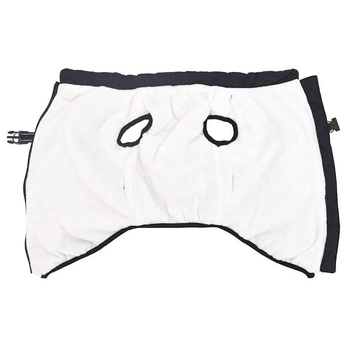 Cappotto Cani Imbracatura Impermeabile Riflettente Blu Navy L44