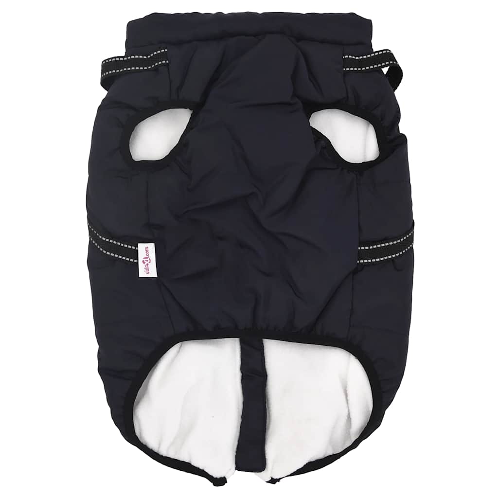 Cappotto Cani Imbracatura Impermeabile Riflettente Blu Navy L44 4019918