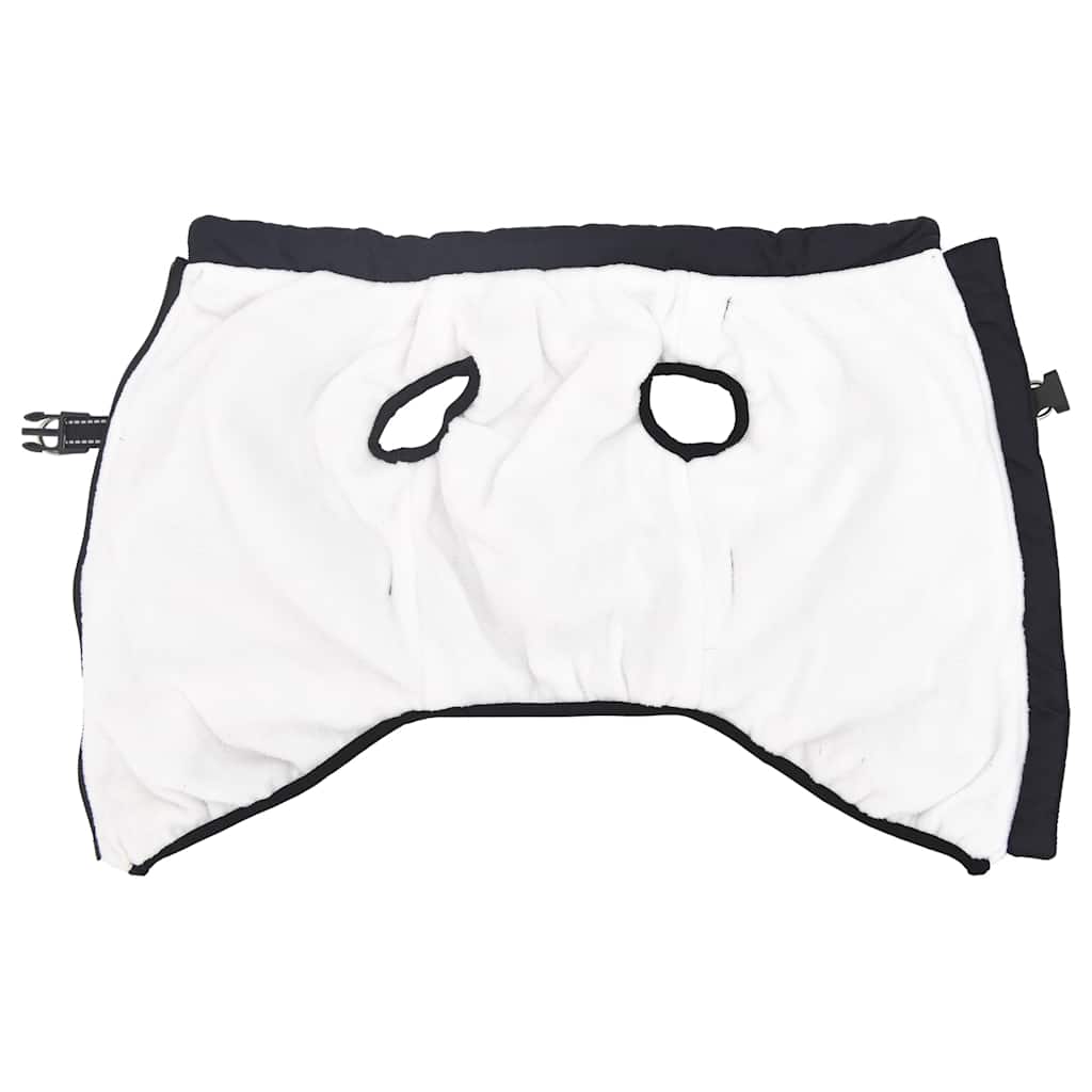 Cappotto Cani Imbracatura Impermeabile Riflettente Blu Navy L48