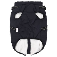 Cappotto Cani Imbracatura Impermeabile Riflettente Blu Navy L48 4019919