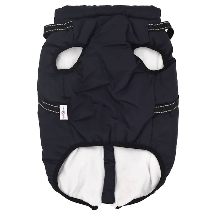 Cappotto Cani Imbracatura Impermeabile Riflettente Blu Navy L48 4019919