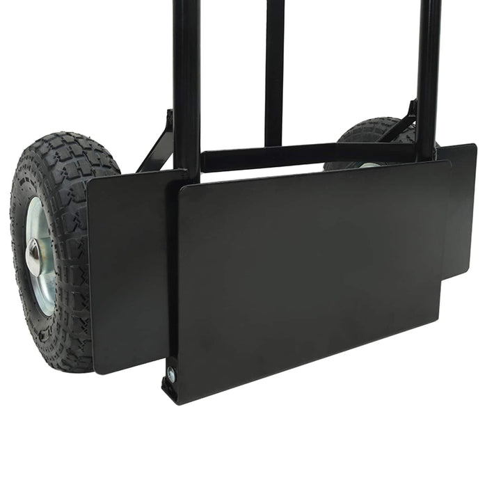 Carrello Manuale Nero e Rosso 57 x 46 x 113 cm Acciaio 4019013