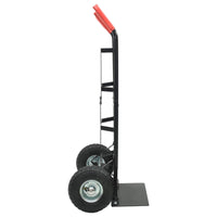 Carrello Manuale Nero e Rosso 57 x 46 x 113 cm Acciaio 4019013
