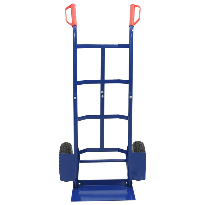 Carrello Manuale Blu e Rosso 57 x 46 x 113 cm Acciaio 4019014